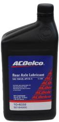 92184900 LUBRICANT,R/AXL SYNTHETIC GL-5 75W-85 ACDELCO 1.06QT
