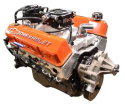 PACE Performance - SBC 383/430HP EFI Orange Trim Crate Engine with Tremec TKX 5 Speed Trans Combo Pace Performance GMP-TK6BP383-5F - Image 2