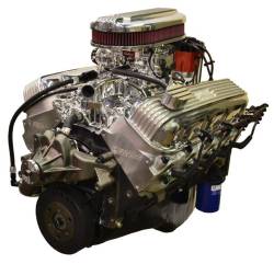 GMP-TH400ZZ454-3 - Pace Prepped & Primed Chevrolet Performance ZZ454 469HP Polished Finish Crate Engine with TH400 Transmission Package