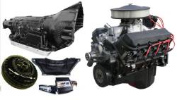 PACE Performance - BBC 502HO 461HP Black Trim Crate Engine with 4L80E Transmission Package Pace Performance GMP-4L80E502HO-2 - Image 1