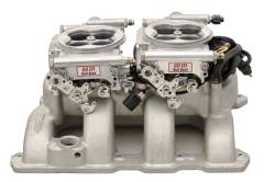 FiTech Fuel Injection - Fitech 30061 Go EFI 2x4 625 HP Bright Aluminum EFI System - Image 1