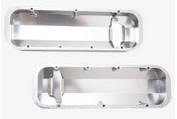 Top Street Performance - TOP STREET PERFORMANCE Valve Covers; Fab. Alum.; Long Bolt With Holes BBC; Clear Anodized JM8092-7CA - Image 2