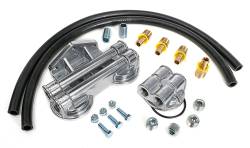 Trans-Dapt Performance  - Trans-Dapt Performance Products Dual Oil Filter Relocation Kit 1727 - Image 1