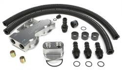 Hamburger’s Performance - Trans-Dapt Performance Products Dual Oil Filter Relocation Kit 3387 - Image 1