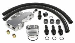 Trans-Dapt Performance  - Trans-Dapt Performance Products Dual Oil Filter Relocation Kit 3385 - Image 1