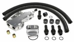 Trans-Dapt Performance  - Trans-Dapt Performance Products Dual Oil Filter Relocation Kit 3386 - Image 1