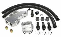 Hamburger’s Performance - Trans-Dapt Performance Products Dual Oil Filter Relocation Kit 3384 - Image 1