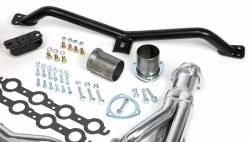 Trans-Dapt Performance  - LS Engine Swap in a Box Kit for LS Engine into 67-72 2WD GMC Truck with Auto Transmission and HTC Silver Ceramic Headers Trans-Dapt 42042 - Image 3