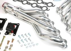Trans-Dapt Performance  - LS Engine Swap in a Box Kit for LS Engine into 67-72 2WD GMC Truck with Auto Transmission and HTC Silver Ceramic Headers Trans-Dapt 42042 - Image 4