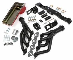 Trans-Dapt Performance  - LS Engine Swap in a Box Kit for LS Engine into 75-81 F-Body with Auto Transmission and Black Maxx Ceramic Headers Trans Dapt 42033 - Image 1