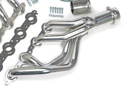 Trans-Dapt Performance  - LS Engine Swap in a Box Kit for LS into 67-69 F-Body or 68-74 X-Body with Auto Trans and HTC Silver Ceramic Coated Headers Trans Dapt 42012 - Image 4