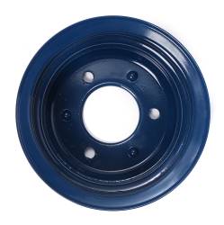 Trans-Dapt Performance  - TD8316 - Crankshaft Pulley; 2 Groove; 1965-1966 FORD 289; O.E. Water Pump - Ford Blue Powder Coated - Image 3