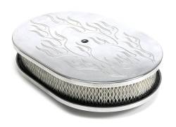 Trans-Dapt Performance  - Trans-Dapt Performance Products Aluminum Air Cleaner Oval 6024 - Image 3