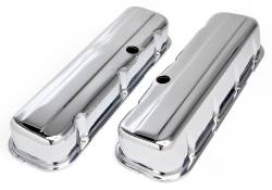 Trans-Dapt Performance  - Trans-Dapt Performance Products Chrome Plated Steel Valve Cover 4965 - Image 1