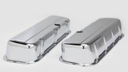 Trans-Dapt Performance  - Trans-Dapt Performance Products Chrome Plated Steel Valve Cover 4965 - Image 2