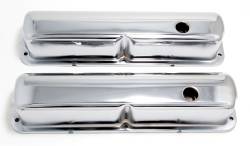 Trans-Dapt Performance  - Trans-Dapt Performance Products Chrome Plated Steel Valve Cover 9296 - Image 2