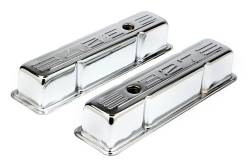 Trans-Dapt Performance  - Trans-Dapt Performance Products Chrome Plated Steel Valve Cover 9853 - Image 1