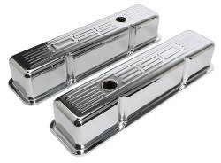 Trans-Dapt Performance  - Trans-Dapt Performance Products Chrome Plated Steel Valve Cover 9841 - Image 1