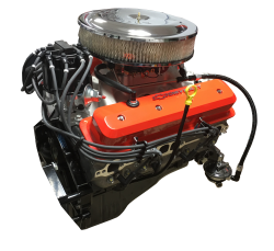 PACE Performance - Small Block Crate Engine by Pace Performance SP350 385HP with Orange Finish GMP-19433039-C5X - Image 3