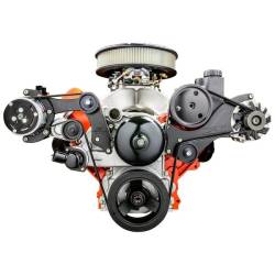 Billet Specialties - BSP12500 - Sport Trac Serpentine System, Chevy LS With Power Steering And A/C - Image 1