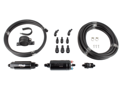 FiTech Fuel Injection - Fitech 31062 Go EFI 2x4 System Master Kit w/ Inline Fuel Pump, Black Finish - Image 2