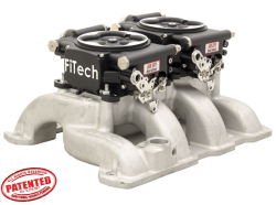 FiTech Fuel Injection - Fitech 31062 Go EFI 2x4 System Master Kit w/ Inline Fuel Pump, Black Finish - Image 3