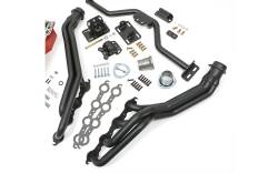 Trans-Dapt Performance  - LS Engine Swap In A Box Kit for LS Engine in 82-04 S10 with Long Tube Headers Black Maxx Trans-Dapt 42165 - Image 3