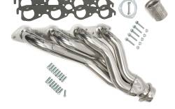 Hedman Hedders - HD69196 - Hedman Headers 67-87 C10/C20 Trucks And Suvs With Bb Chevy; Standard-Duty, Htc Silver Ceramic Coated Headers; 2" Tube Dia.; 3" Coll.; Mid-Length Design - Image 3