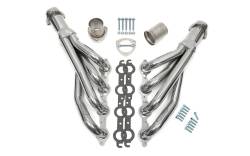 Hedman Hedders - HD62746 - 67-87 Chevy Truck Ls Swap Headers, Mid-Length, Stainless Steel, 1-3/4" Tube, 3" Collector, Htc Coated - Image 1