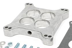 Trans-Dapt Performance  - TD2431 - Trans Dapt 1" HOLLEY/AFB 4BBL- SWIRL-TORQUE Cast Aluminum, Ported Carburetor Spacer; Proprietary Slotted Plenum Design - Image 2