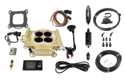 FiTech Fuel Injection - Fitech 31005 Easy Street EFI 600HP Gold with Inline Fuel Pump Master Kit - Image 1