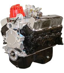 BluePrint Engines - BP3472CTCS BluePrint Engines 347CI 330HP Stroker Crate Engine, Small Block Ford Style, Dressed Longblock with Carburetor, Iron Heads, Flat Tappet Cam - Image 1