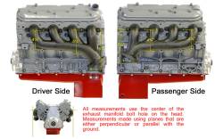 Hedman Hedders - HD68743 - Hedman Hedders Ls Engine Swap Cast Exhaust Manifolds, Black Maxx, 1-5/8" Tube Diameter - Image 4
