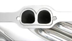 Hedman Hedders - HD66609 - 1-5/8" Mid-Length Headers, Sb Chevy 283-400 With D-Port Heads; Various Camaro, Chevelle, El Camino, Nova, Regal, Cutlass, Grand Prix & Others- Standard-Duty, Htc Polished Silver Ceramic Coated - Image 4