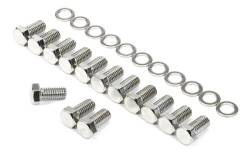 Trans-Dapt Performance  - TD9239 - Differential Cover Bolt Set, Chrome Dana 60 Differential Covers - Image 1