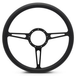 EMSMS140-35MB - Steering Wheel Classic 15"Mtblk/Blk Grip