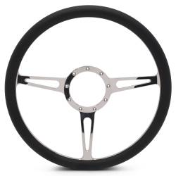 EMSMS140-35P - Steering Wheel Classic 15"Pol/Blk Grip