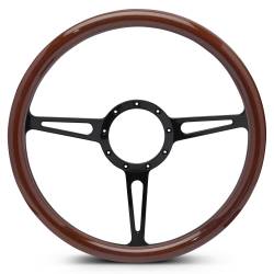 EMSMS140-35WBK - Steering Wheel Classic 15"Blk/Wood Grip