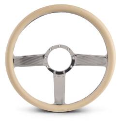 EMSMS140-38TCL - Steering Wheel Linear 15"Clear /Tan Grip