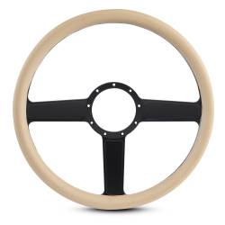 EMSMS140-38TMB - Steering Wheel Linear 15"Matblk/Tan Grip