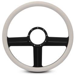 EMSMS140-39EMB - Steering Wheel G3 15"Matblk/Wht Grip
