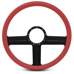 EMSMS140-39RMB - Steering Wheel G3 15"Matblk/Red Grip