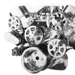 Eddie Motorsports - EMSMS107-12RCL - SMALL BLOCK CHEVY S-DRIVE PLUS 8 RIB PS FOR REMOTE RESERVOIR, NO AC - Image 2