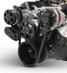 Eddie Motorsports - EMSMS107-56BA - SMALL BLOCK CHEVY S-DRIVE 6 RIB W/AC, NO POWER STEERING - Image 2