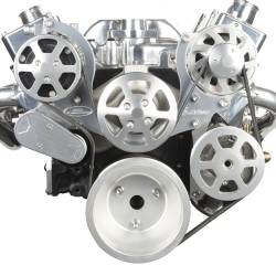 Eddie Motorsports - EMSMS107-57RCA - SMALL BLOCK CHEVY S-DRIVE 6 RIB PS FOR REMOTE RESERVOIR, NO AC - Image 3