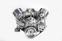 Eddie Motorsports - EMSMS107-57RP - SMALL BLOCK CHEVY S-DRIVE 6 RIB PS FOR REMOTE RESERVOIR, NO AC - Image 2