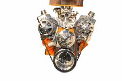 Eddie Motorsports - EMSMS107-91CL - SMALL BLOCK CHEVY V-BELT W/AC, NO POWER STEERING - Image 1