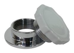 Eddie Motorsports - EMSMS108-25W - Valve Covr Screw-In Cap&Bung Contour Wht - Image 2