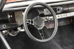 Eddie Motorsports - EMSMS140-50MB - Steering Wheel Racer 14"Matblk/Blk Grip - Image 1