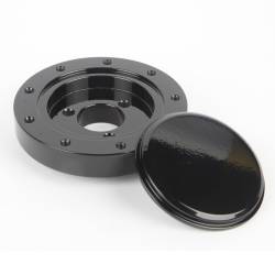 Eddie Motorsports - EMSMS141-08BA - Steerng Cap&Hub Boat-Ms Billet Black Ano - Image 2